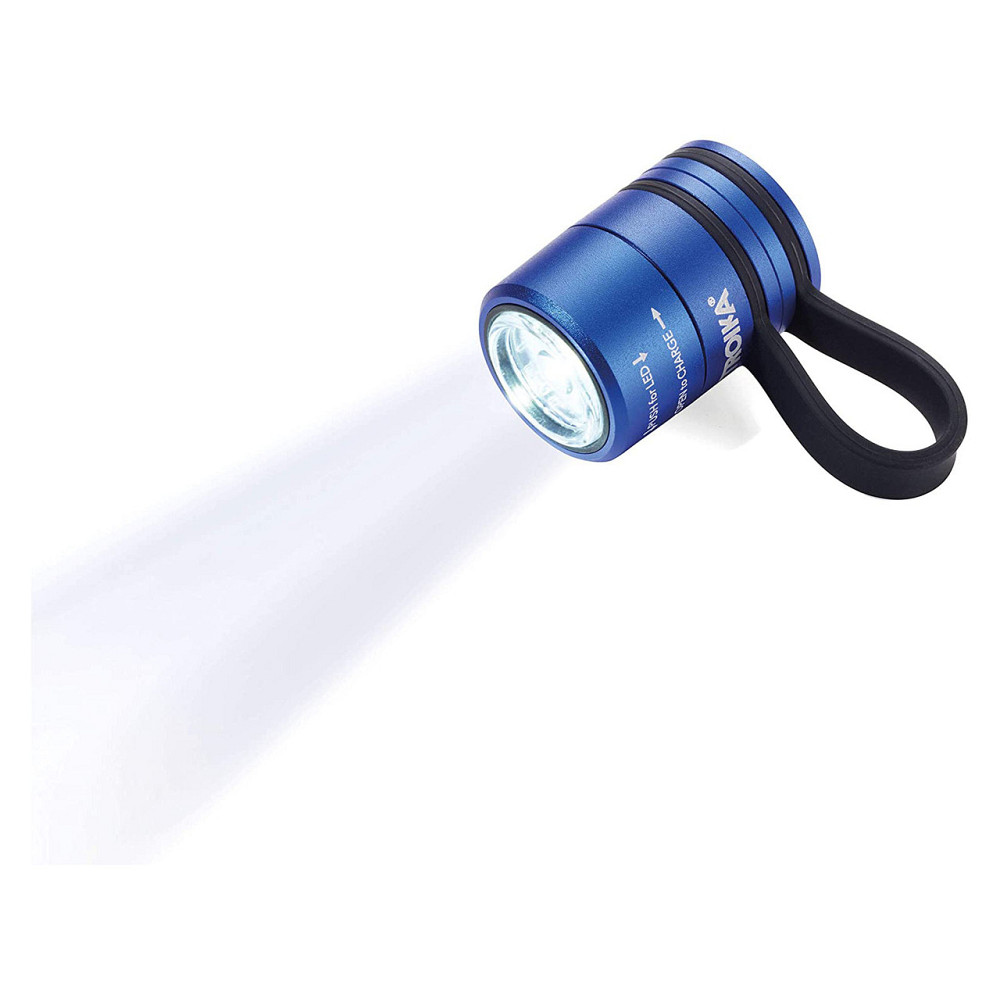 Ліхтарик спортивний Troika USB (3 режими) Синій Київ - фото 2