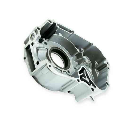 Картер мопед Дельта лівий без кріплення під електростартер КПП Мукачево