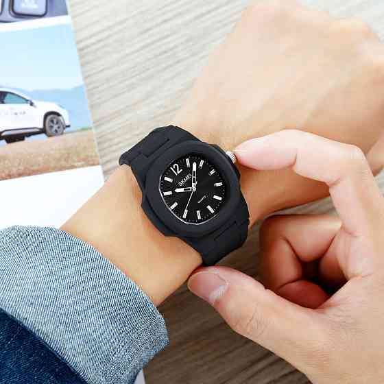 Мужские наручные часы Skmei 1717 (Черные) Киев