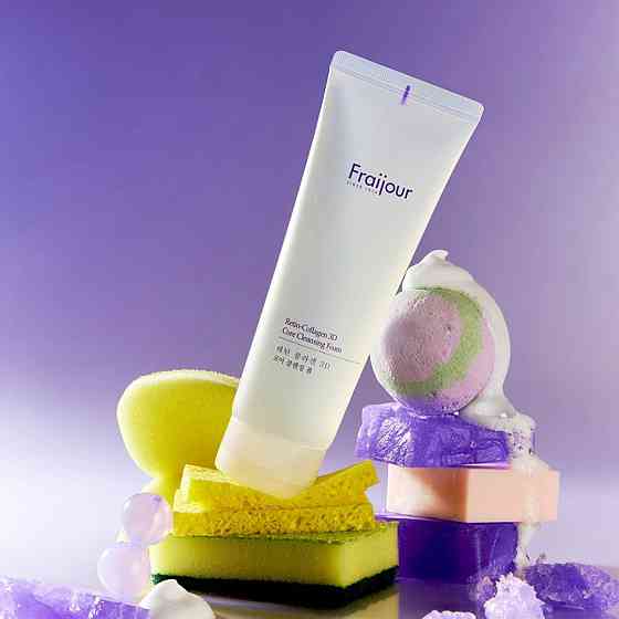 Оновлююча пінка для вмивання з колагеном та ретинолом Retin-Collagen 3D Core Cleansing Foam Fraijour 250 мл Київ
