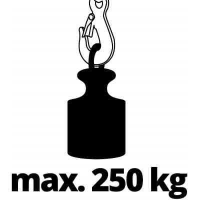 Лебідка Einhell тельфер TC-EH 500, 1000Вт до 500кг, трос 12м. 15кг (2255140) Вінниця