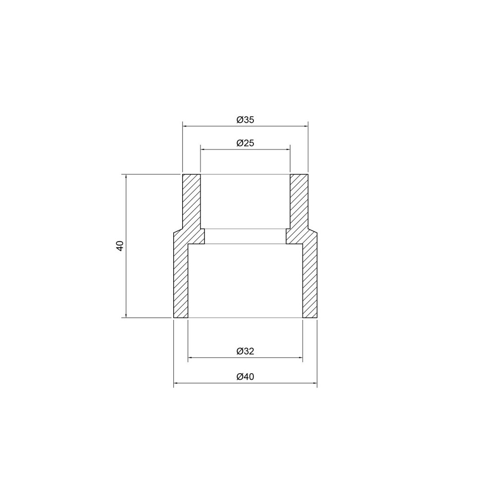 Муфта PPR Thermo Alliance 32х25 Киев - изображение 2