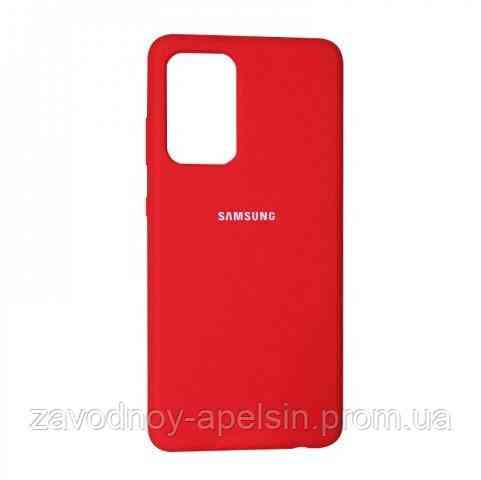 Samsung A52 A525 Чехол силиконовый Защита камеры (красный) Одесса