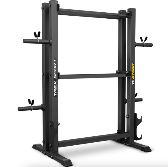 Стійка 3-рівнева для гантелей, грифів та гирь Trex Sport TX-075DR Київ