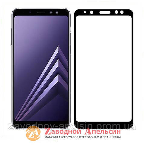 Защитное стекло Samsung A6 A600 J6 J600 Full Glue Glass Одесса - изображение 1