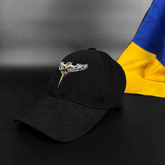 Бейсболка (кепка) ГУР Розвідка чорна Запоріжжя