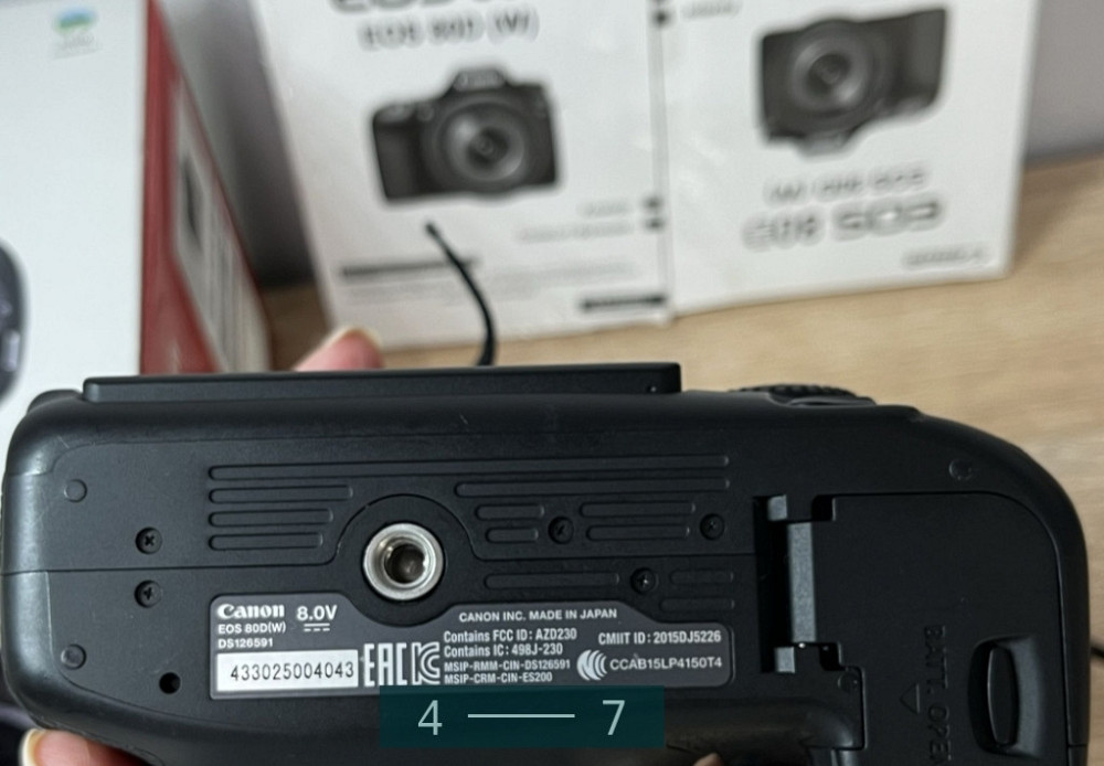 Фотоаппарат Canon 80D. Киев - изображение 4