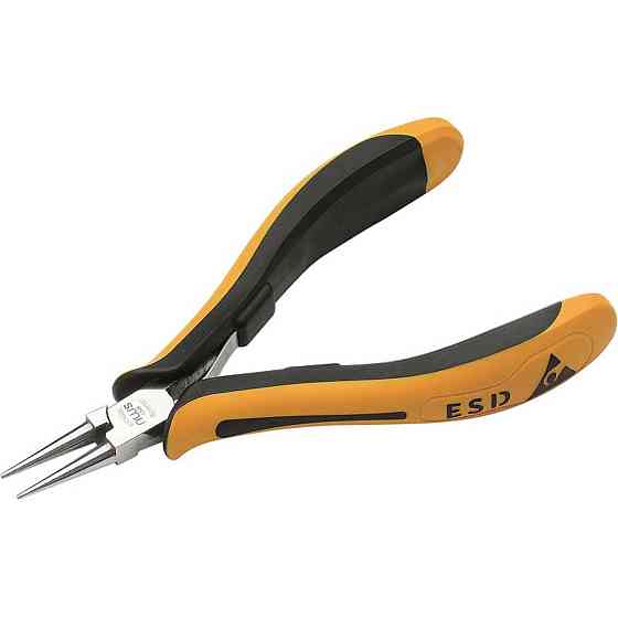 Довгогубці з ізольованими ручками і круглими губками NWS: тонкі, прямі, L= 120 мм Одеса