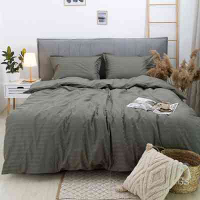 Постільна білизна Tiare 94 Сатин Страйп Кольоровий полуторний (94_Stripe_pl) Вінниця