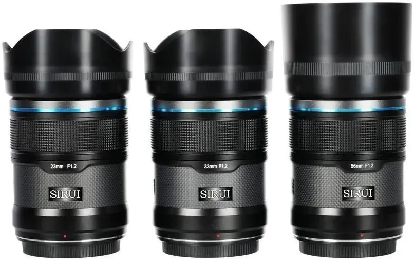 Об'єктив Sirui Sniper Lens APS-C AF Kit 23, 33, 56mm F1.2 Z-Mount Carbon Київ - фото 1