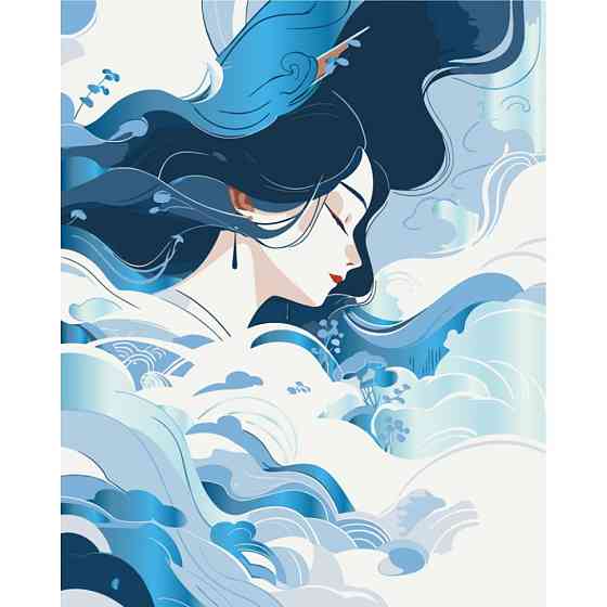 Картина за номерами "Стихія повітря" 10189-AC з металізованими фарбами 40x50 см Вінниця