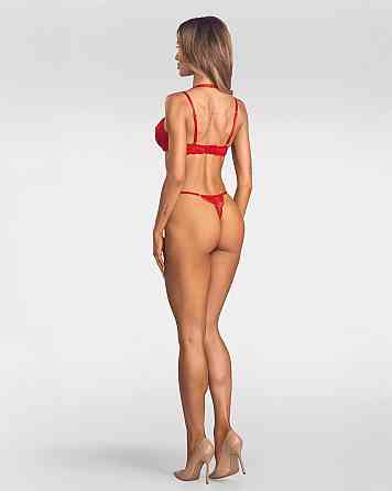 Комплект Obsessive Matildea 2-pcs crotchless set S/M Sex Aura Київ