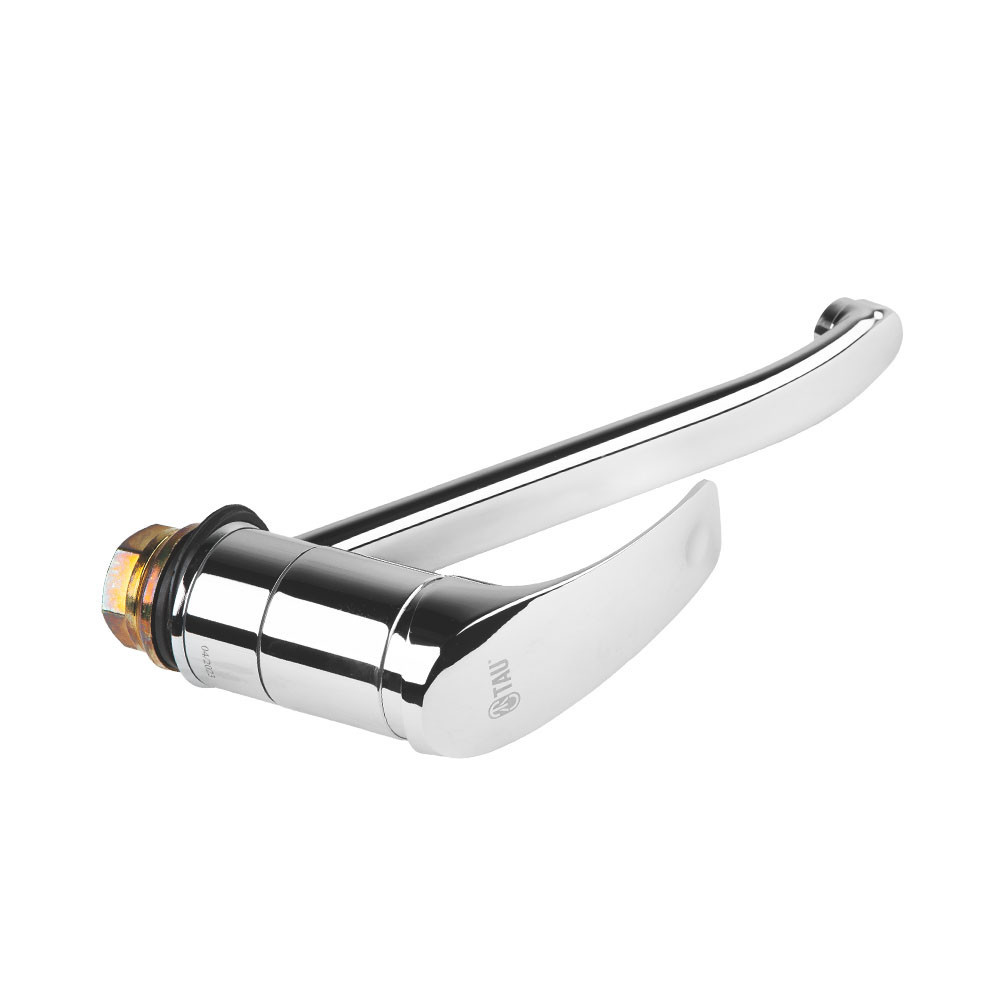 Смеситель s04 Ø40 для кухни гусак прямой 250мм на гайке TAU SD-1B243C (9804110) Киев - изображение 8