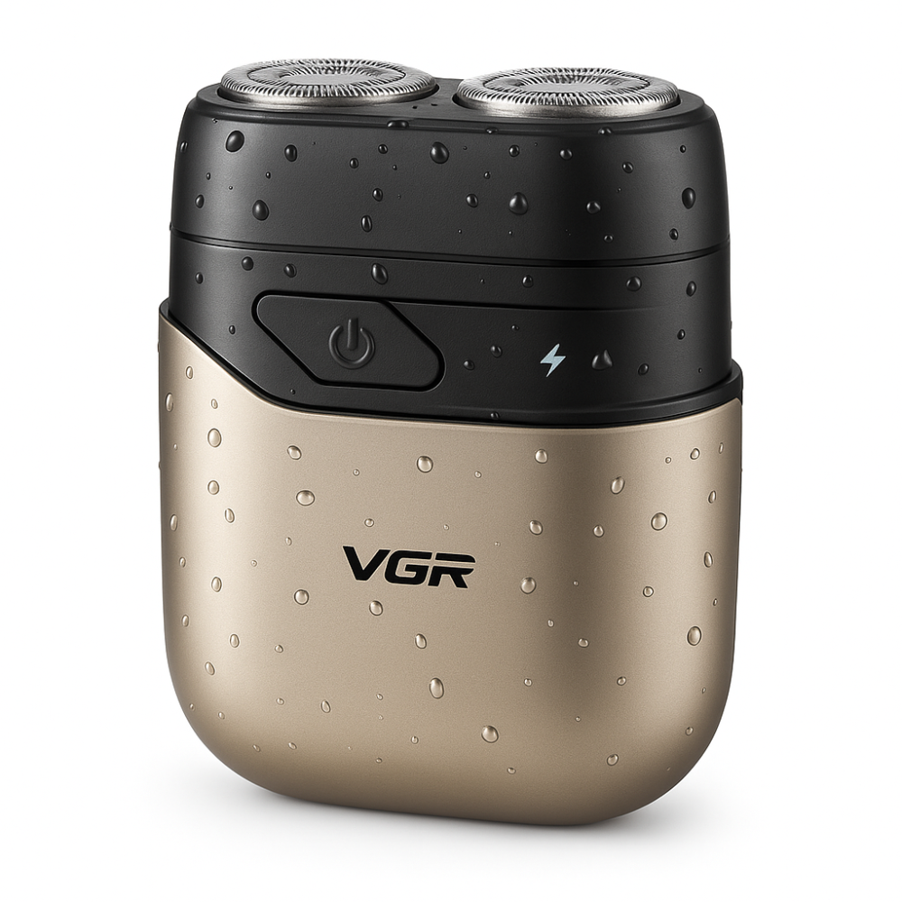 Електробритва для бритья, Влагостойкая электрическая бритва, Портативная электробритва для бороды GB-64 Львов - изображение 17