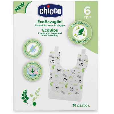 Нагрудничок Chicco EcoBibs одноразові 36 шт. (10399.00) Вінниця