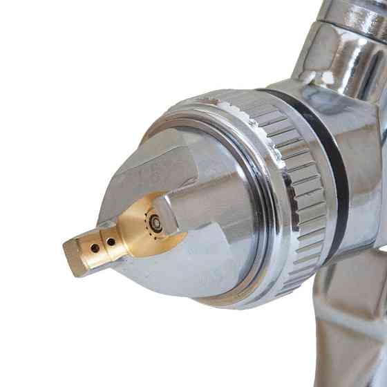 Sigma Краскораспылитель HVLP Ø1.8мм 140-280л/мин 3бар в/б 600мл (пласт) хром SIGMA (6812141) Коломыя