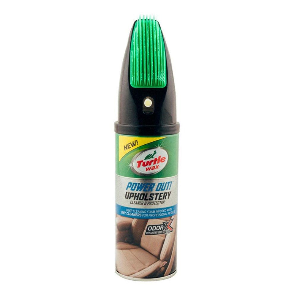 TURTLE WAX 52893 ODOR-X Upholstery Cleaner — Очисник оббивки салону 400 мл | Глибоке очищення текстилю та нейтралізація неприємних Ковель - фото 1