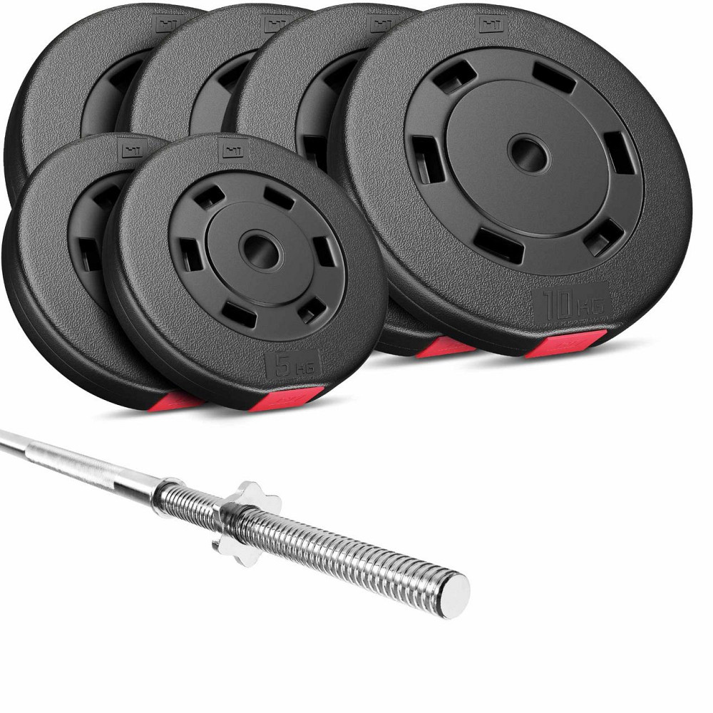 Набір Hop-Sport Premium 59кг зі штангою Киев - изображение 1