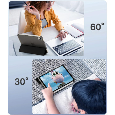 Чохол до планшета BeCover Tri Fold Hard Apple iPad Mini 7 2024 Black (712450) Вінниця - фото 7