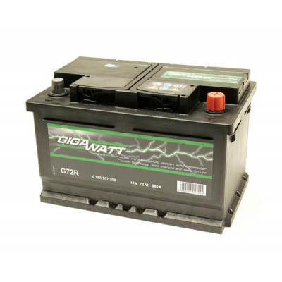 Акумулятор автомобільний GigaWatt 72А (0185757209) Вінниця - фото 2