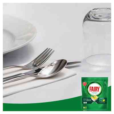 Таблетки для посудомоечных машин Fairy Original All in One Lemon 29 шт. (8006540726891/8700216237314) Винница