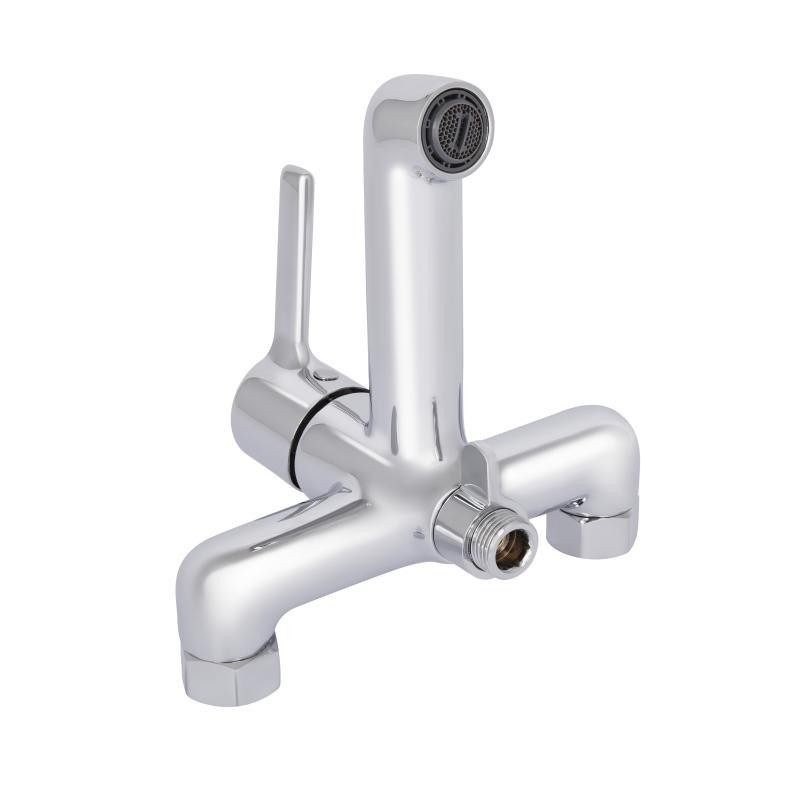 Смеситель для ванны c душевым гарнитуром Qtap Cardinal QTCAR259CRM45656 Chrome Харьков - изображение 4