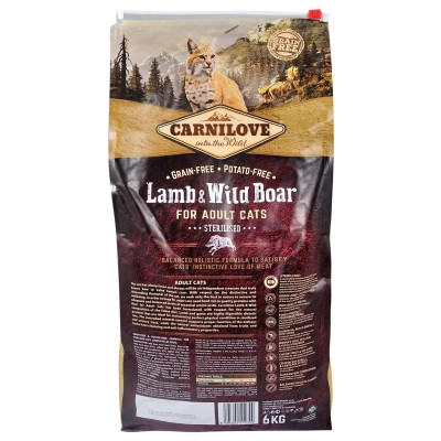 Сухий корм для кішок Carnilove Cat Sterilised 6 кг (8595602512300) Вінниця - фото 2