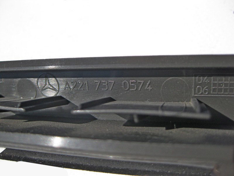 Mercedes-Benz  A2217370574 7G50 Захисна планка сонцезахисної шторки задніх лівих дверей S-Class W221 Одесса - изображение 4