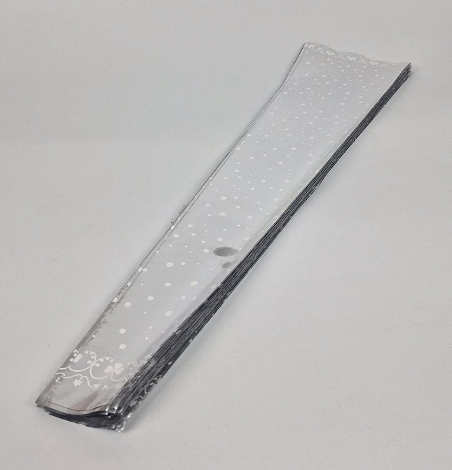 Конусне паковання під квіти h80/6низ/18верх метал (100 шт) візерунчастий (2) (100 шт.) Харків - фото 1