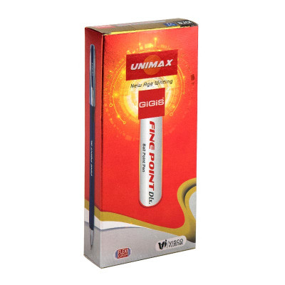 Ручка шариковая Unimax Fine Point Dlx., черная (UX-111-01) Винница - изображение 3