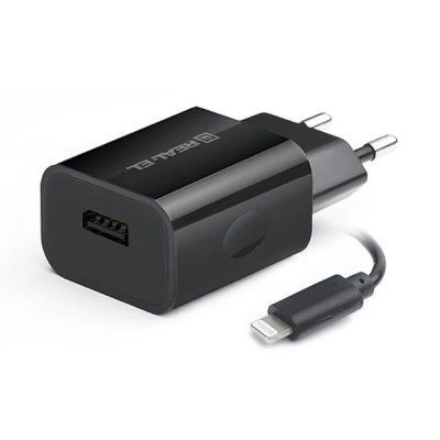 Зарядний пристрій REAL-EL CH-217 black (EL123160016) Вінниця - фото 1