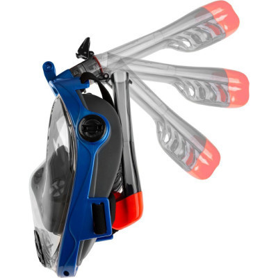 Маска для плавания Aqua Speed Spectra 2.0 9909 чорний, синій 247-10 S/M (5908217699091) Винница - изображение 3