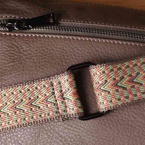 Женская сумка на плечо из натуральной кожи Vintage 23003 Коричневый Киев