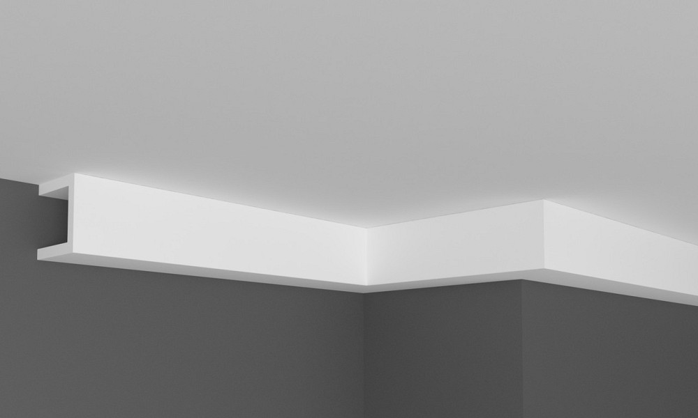 Карниз полимерный для LED освещения Grand Décor KH 901 Днепр - изображение 2