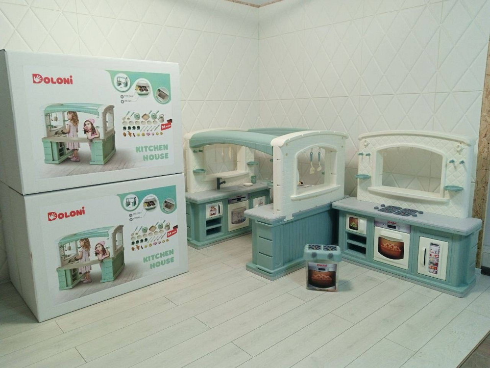 Велика дитяча ігрова кухня з двома ігровими панелями Doloni 01480/21 Київ - фото 7