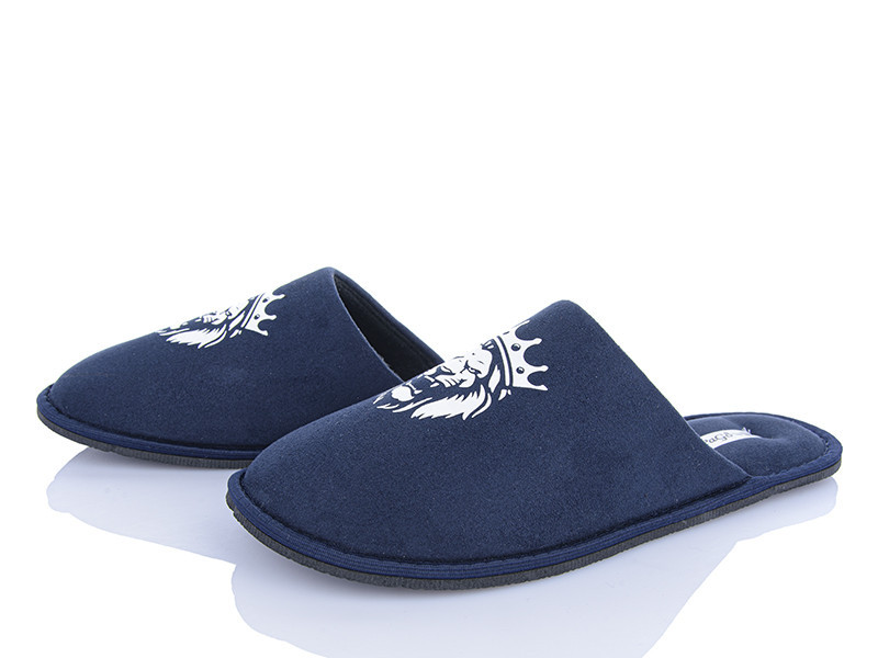 Хатні капці кімнатні чоловічі закриті Лев з короною Одеса - фото 7