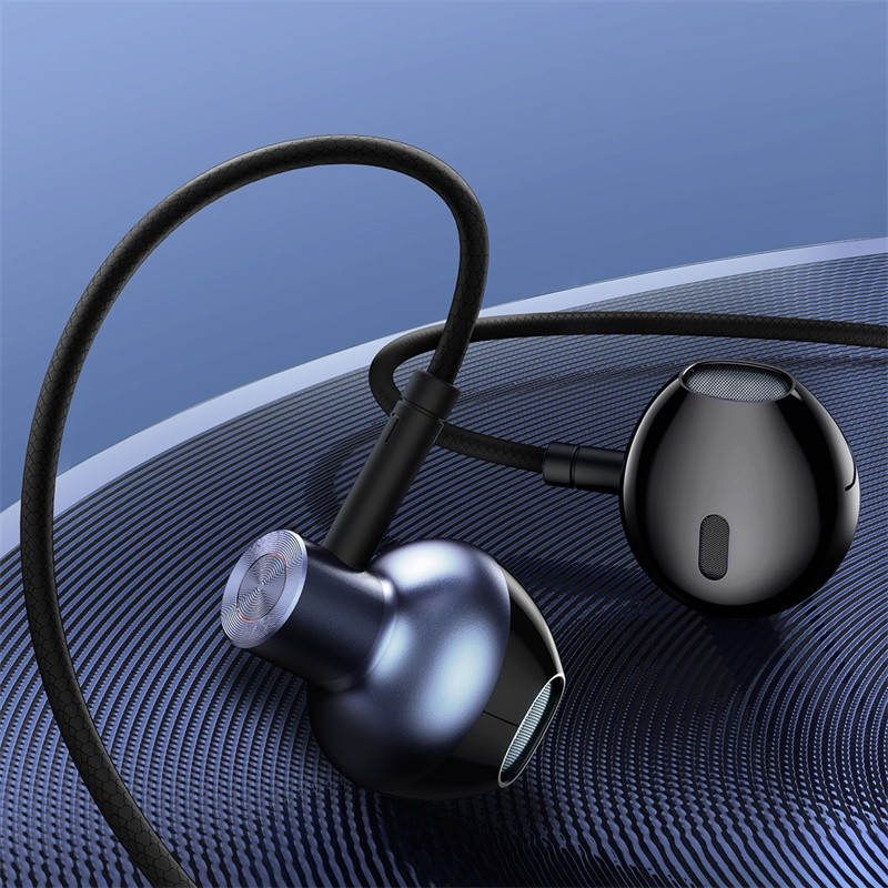 Навушники дротові Baseus Encok H19 (3.5mm) Black Одеса - фото 8