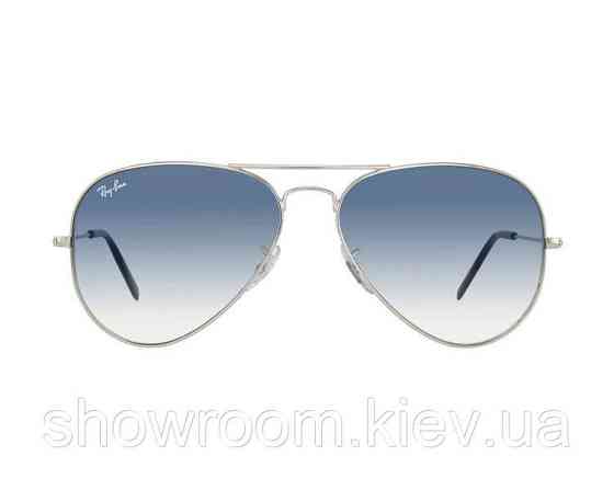 Женские солнцезащитные очки Ray Ban aviator 3026 (003/3F) Lux Киев