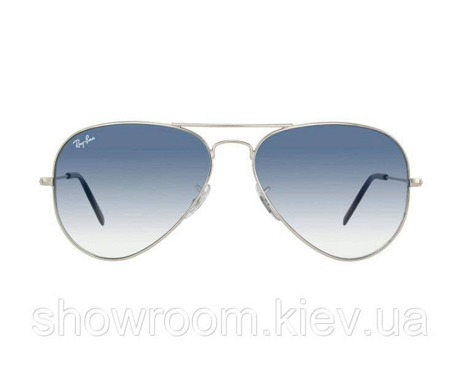 Женские солнцезащитные очки Ray Ban aviator 3026 (003/3F) Lux Киев - изображение 2