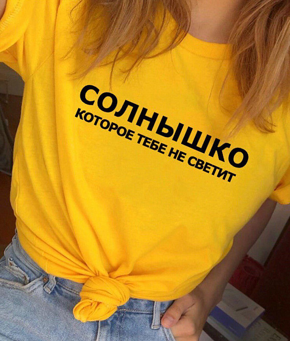 Чорна жіноча футболка з малюнком Чернівці - фото 1