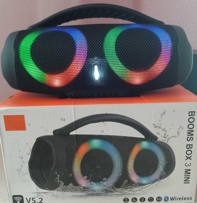 Bluetooth Колонка BOOMS BOX 3 MINI. Харьков - изображение 6
