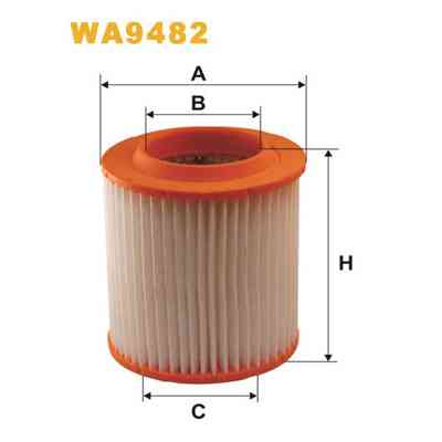 Повітряний фільтр для автомобіля Wixfiltron WA9482 Вінниця
