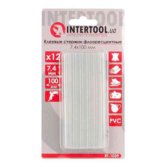 Комплект стрижнів клейових флуоресцентних 7,4 мм*100 мм, 12 шт. Мукачево