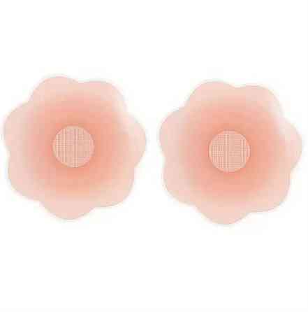 Наклейки на соски силіконові 3 пари 65 мм бежевий Київ