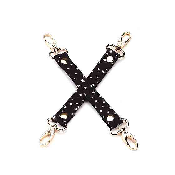 Набор Liebe Seele Stary Nights 7pcs Bondage Kit, фиксаторы, ошейник с поводком, кляп, флоггер, маска Sex Aura Киев
