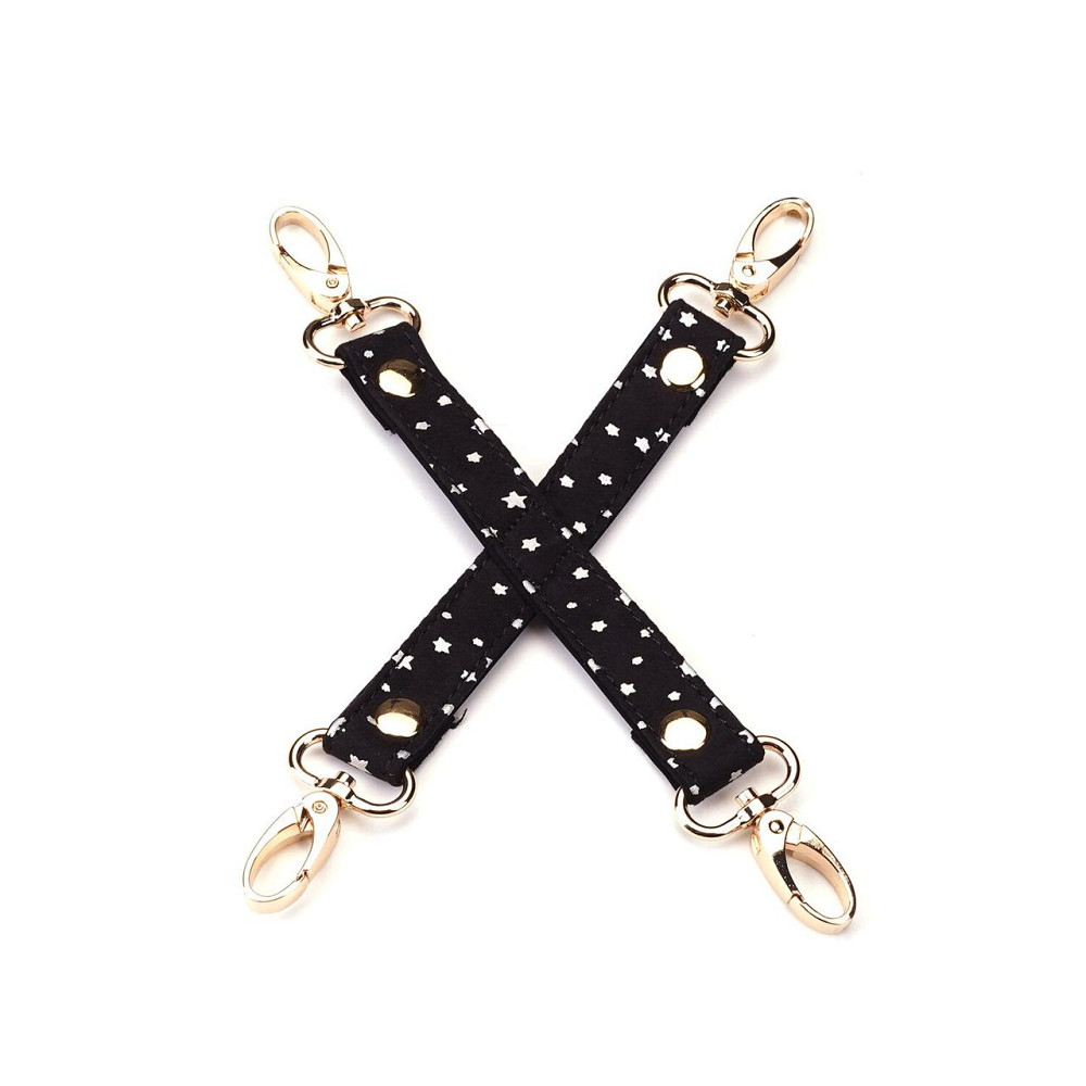 Набор Liebe Seele Stary Nights 7pcs Bondage Kit, фиксаторы, ошейник с поводком, кляп, флоггер, маска Sex Aura Киев - изображение 5