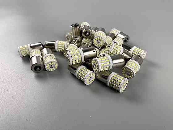Лампа LED стоп-сигнал покажчик повороту 12V 57 led діодів цоколь 1156 BA15s Мукачево