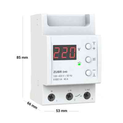Реле напруги ZUBR D40 (4820120220425) Вінниця