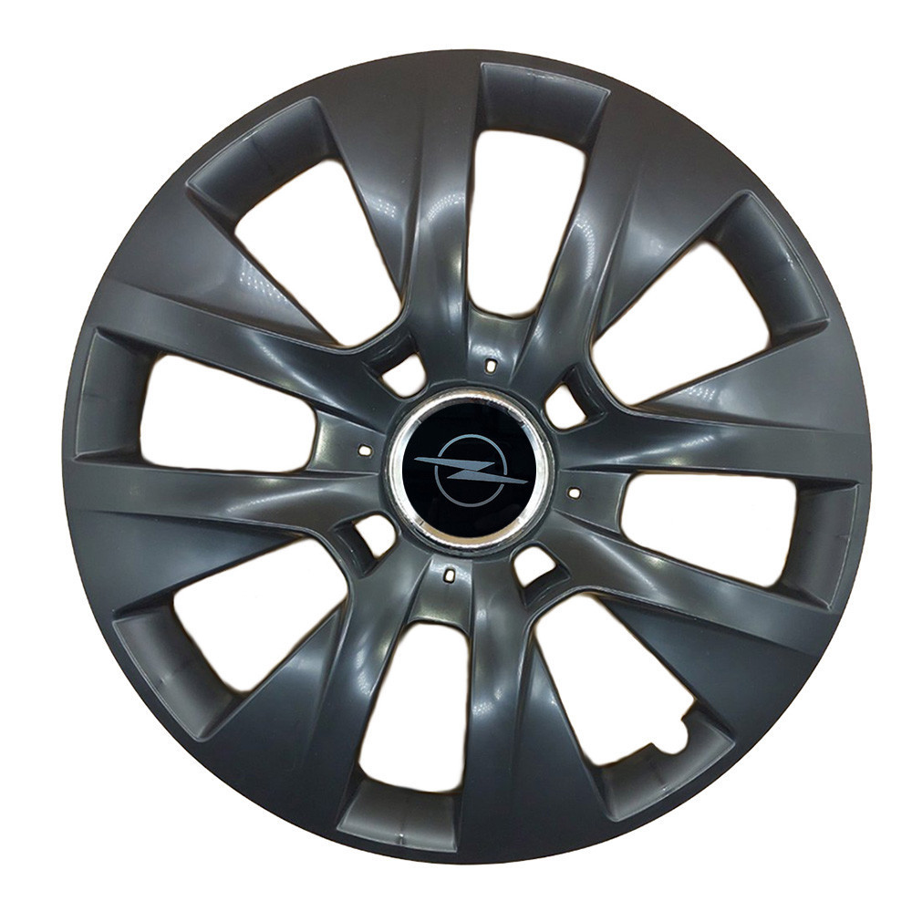Автомобильные модельные колпаки R14 SJS Opel NEW 225 4шт, черные Винница - изображение 1