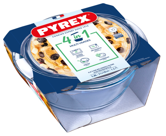 Кастрюля с крышкой Pyrex, 1.3 л (7092306) Киев